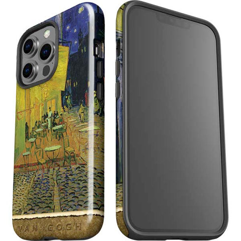 Cafe Terrace at Night by Van Gogh iPhone 15 Pro Impact Case